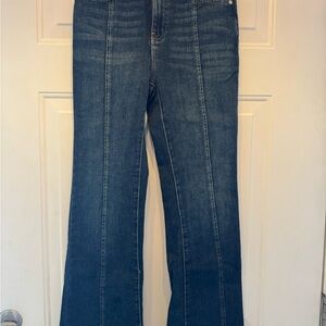 Time and Tru Dark Blue Flare Jeans